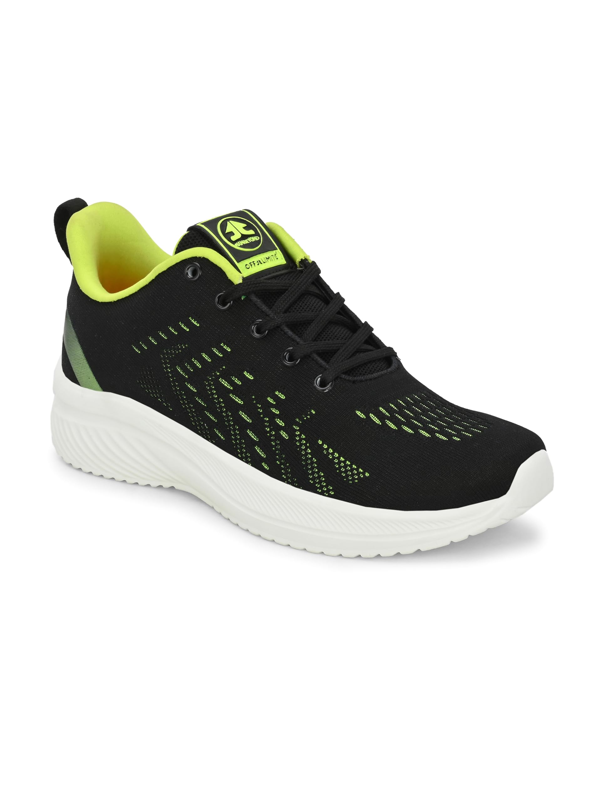 OFF LIMITS Men Dakota Running Shoes, Black/Lime Green, 6 UK (B0CY5FNH88) Amazon Price History, Amazon Price Tracker