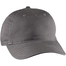 econscious Twill 5-Panel Unstructured Hat OS CHARCOAL
