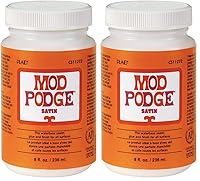 Vista 6 de Mod Podge PLCS11272 Sellador de base de agua, pegamento, acabado satinado, 8 onzas., transparente