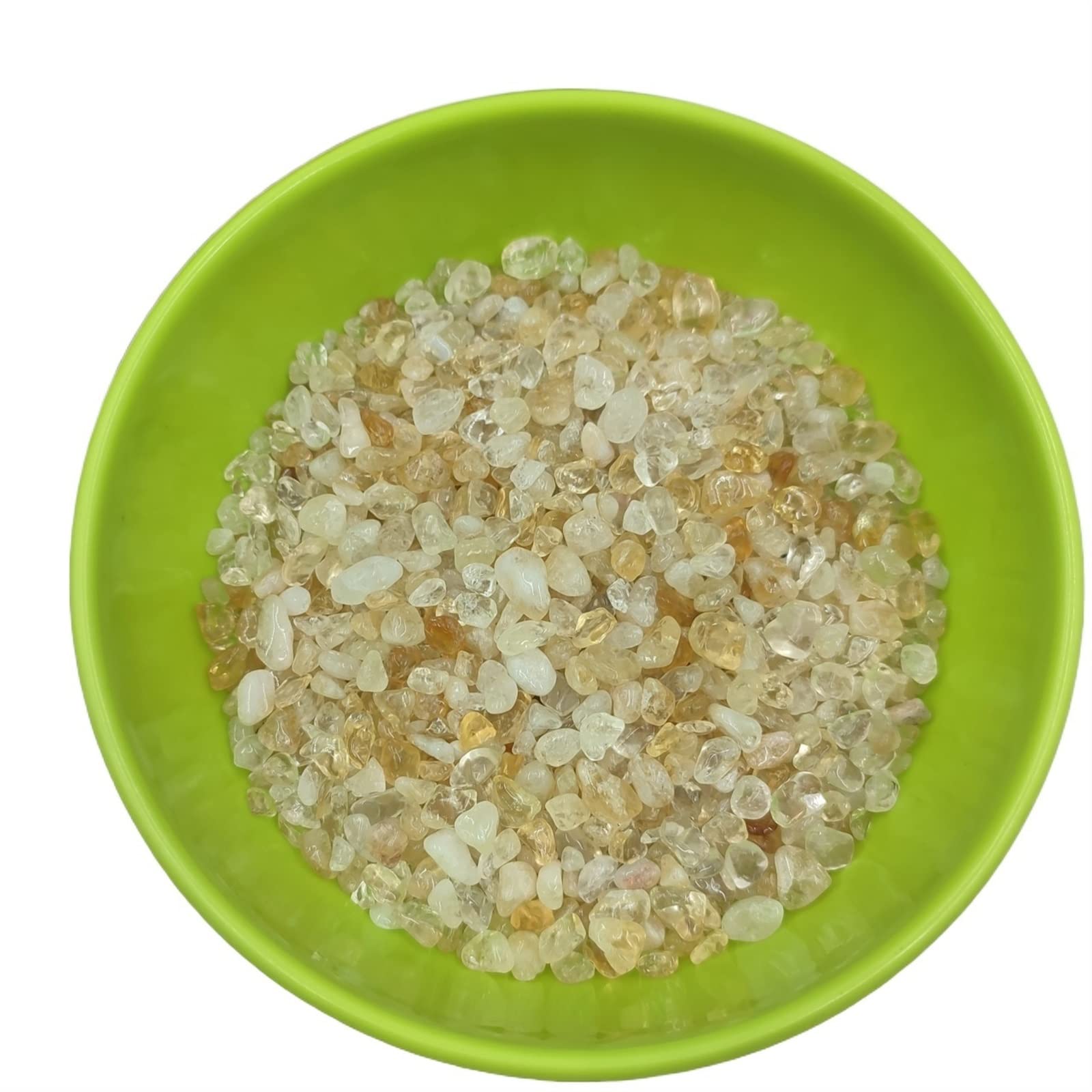 100g Citrino Natural Grava Yello Cristal Cuarzo Piedra Roca Gema Chips Pecera Acuario Decoración Espécimen Inicio Colecciones