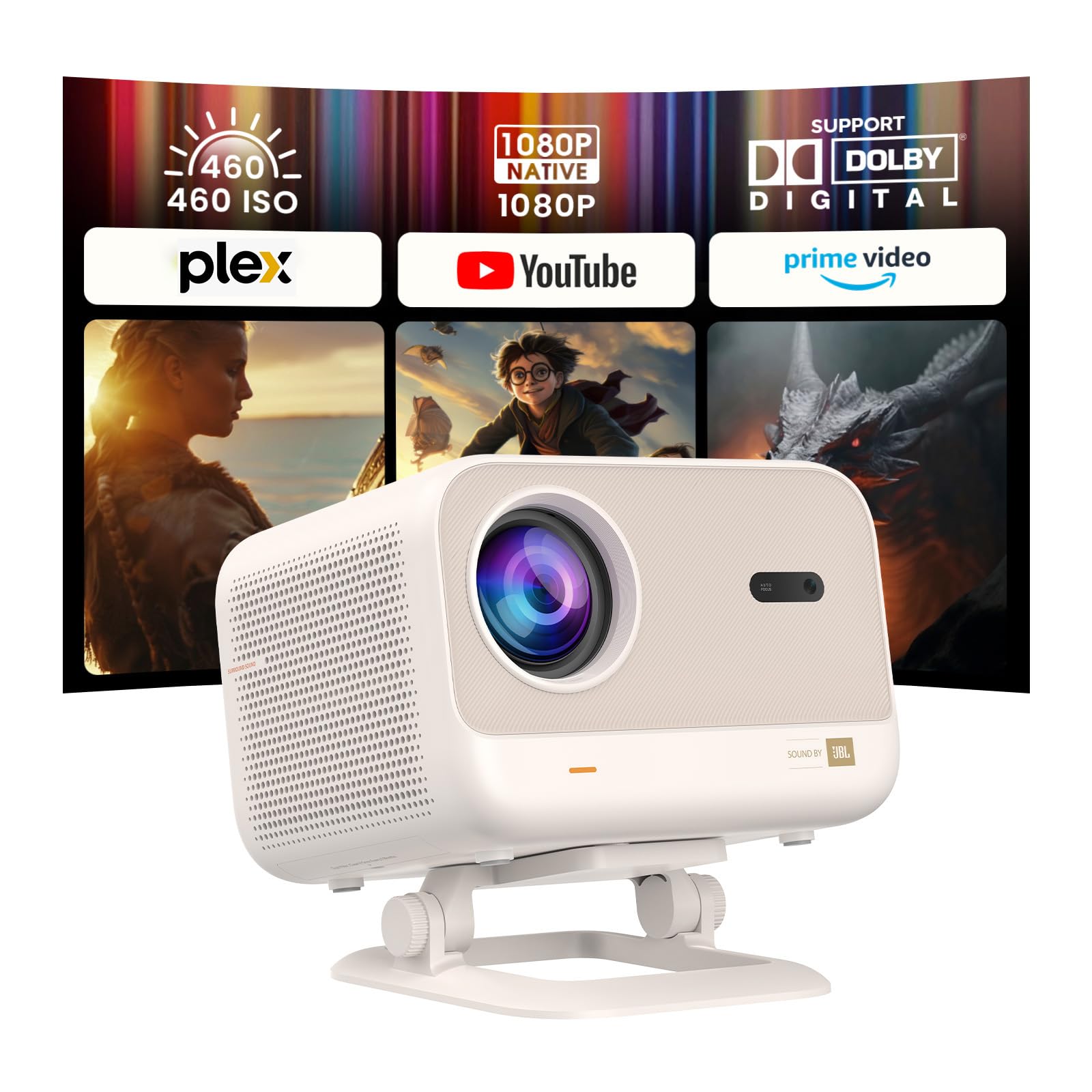 Amazon.com: [Built in Netflix App/Sound by JBL] Yaber L2 Plus