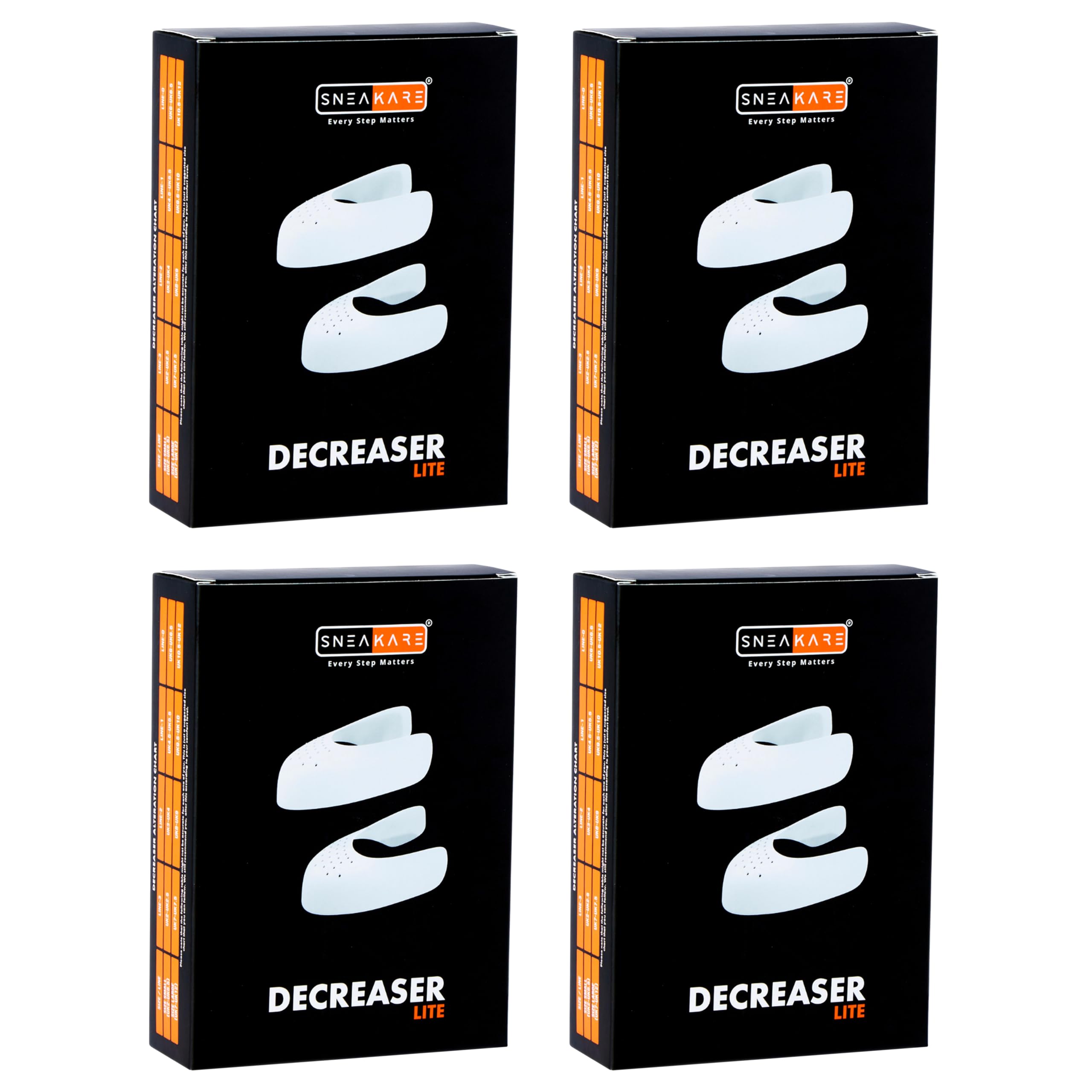 SNEAKARE Decreaser Lite Large Pairs (Pack of 4) Crease Protector For Sneakers Anti Wrinkle, Sneaker Accessories For Men, Shoes Protector, Shoe Decreaser, Crease Guard, Sneaker Protector For Men Shoes (B0CKW334DN) Amazon Price History, Amazon Price Tracker