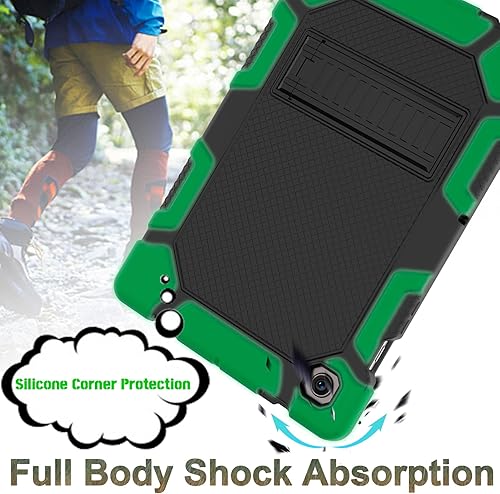 Miniatura 5 de Rantice Funda para Galaxy Tab A8 10.5 con soporte, híbrida a prueba de golpes para Samsung A8 Tablet Case 10.5 pulgadas (SM-X200X205X207), color