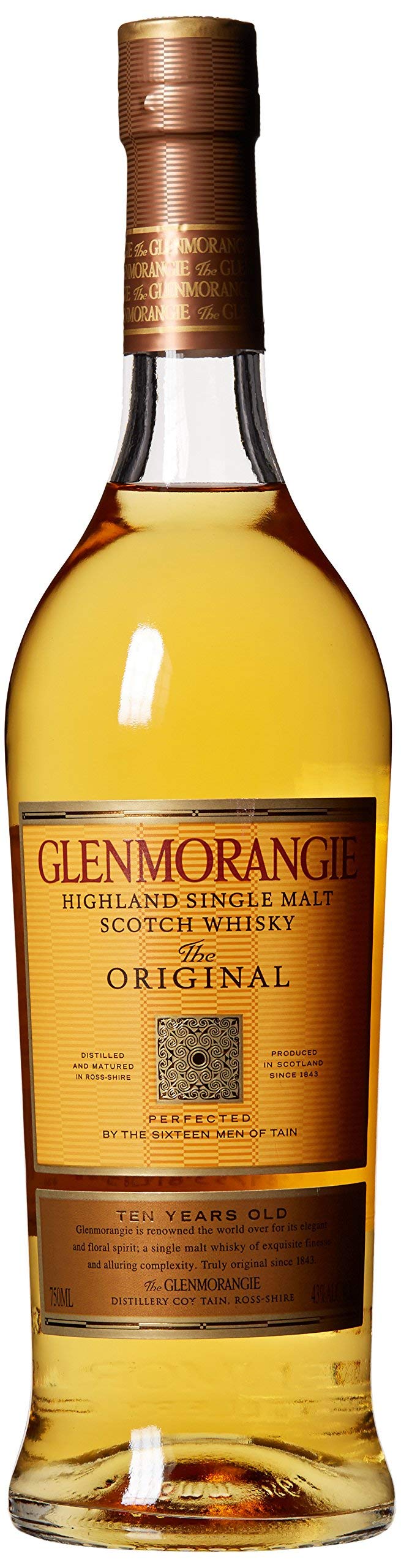Amazon.com: Glenmorangie Single Malt Scotch 10 Year, 750 Ml, 86