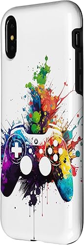 Miniatura 8 de Funda para iPhone 12 mini con controlador de videojuegos gamer Art divertido y genial para adolescentes y niñas