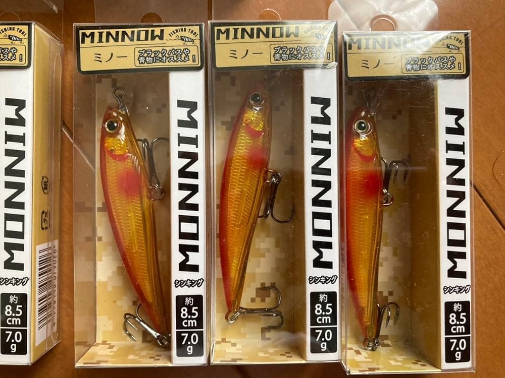 Amazon.co.jp: キャンドゥ ミノー ブラックバス シーバス ヒラメ