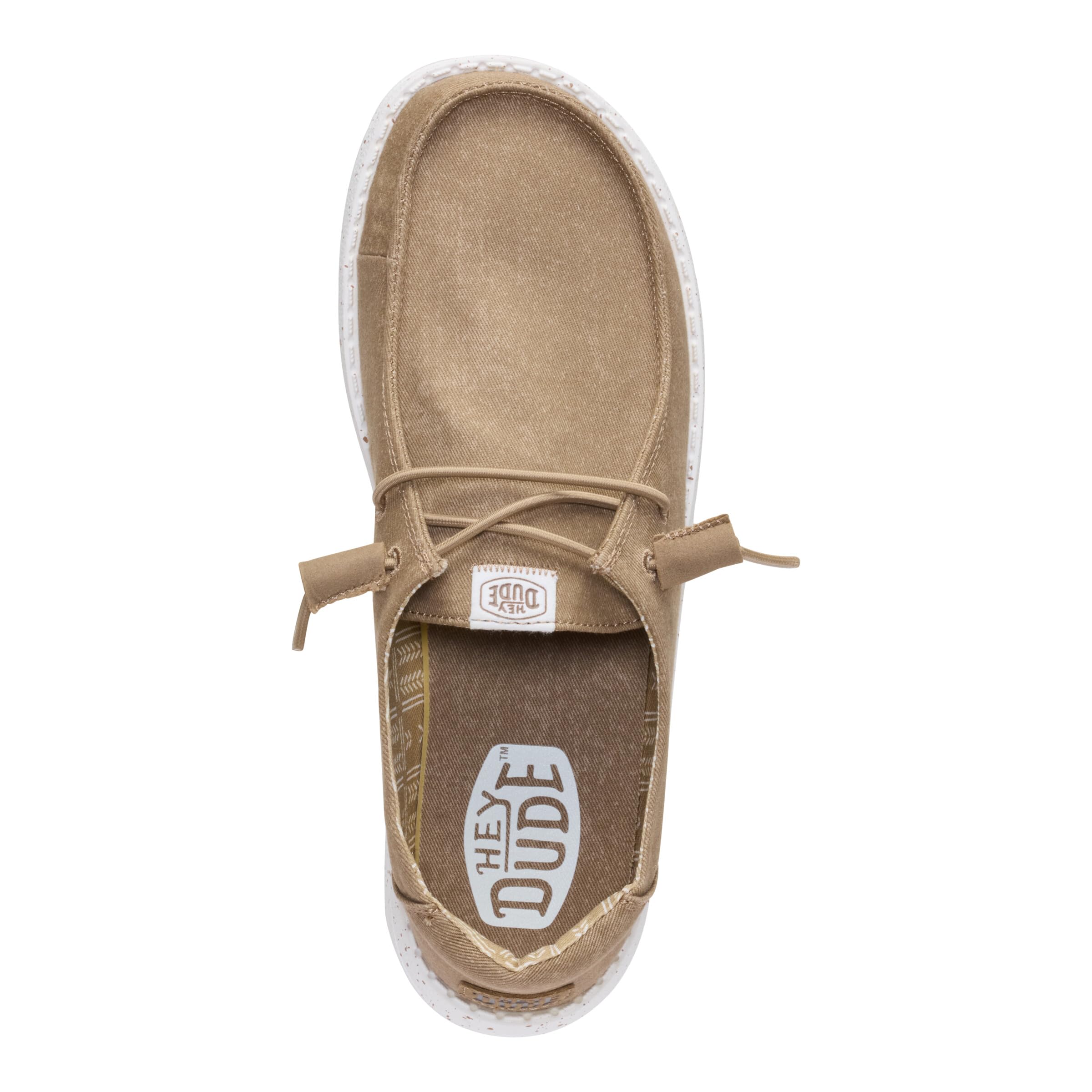 HEYDUDE - Wendy Canvas - Zapatos Estilo Mocasín para Mujer