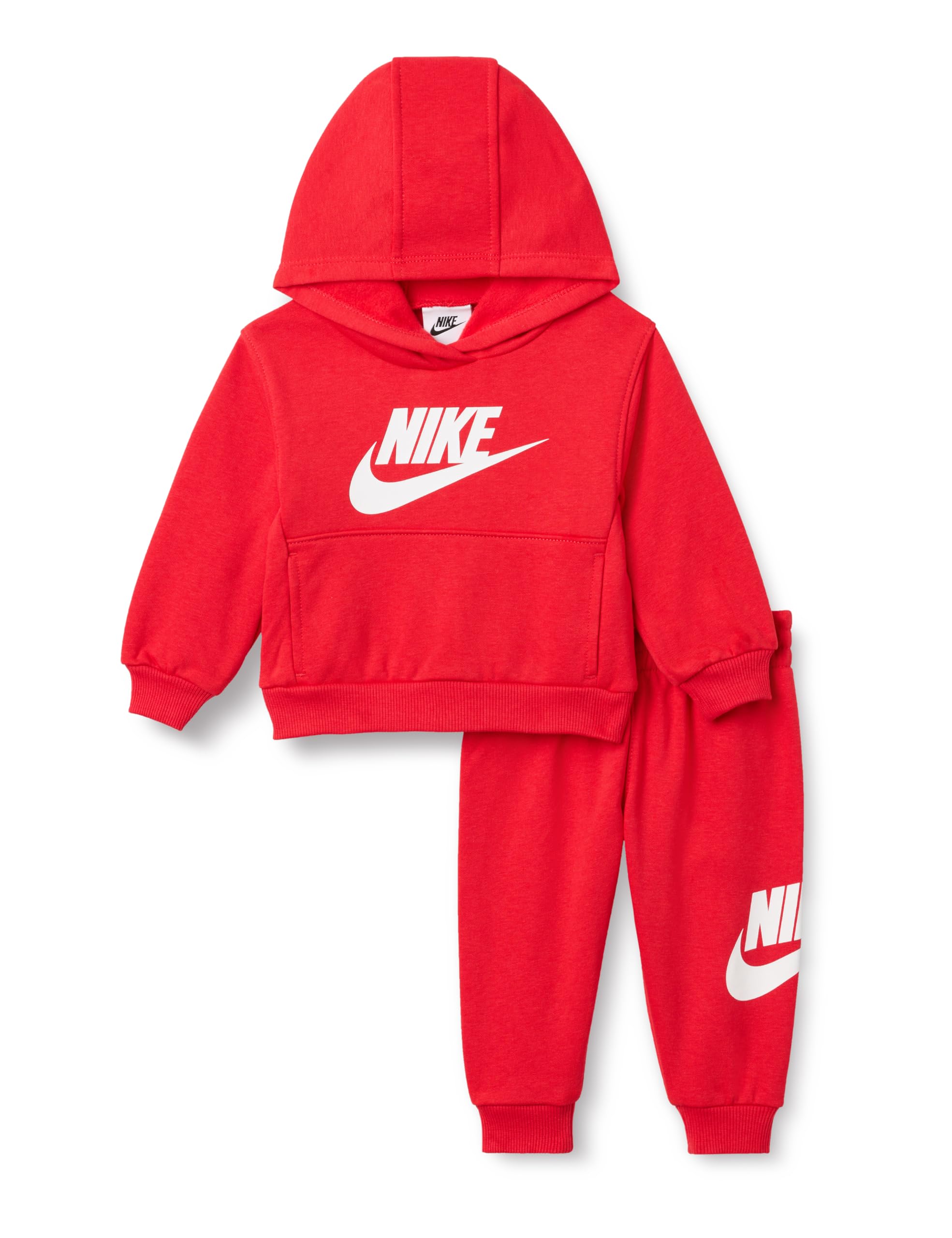 Nike Mixte Bébé Club Fleece Blender, Rouge/​blanc, 24 Mois EU