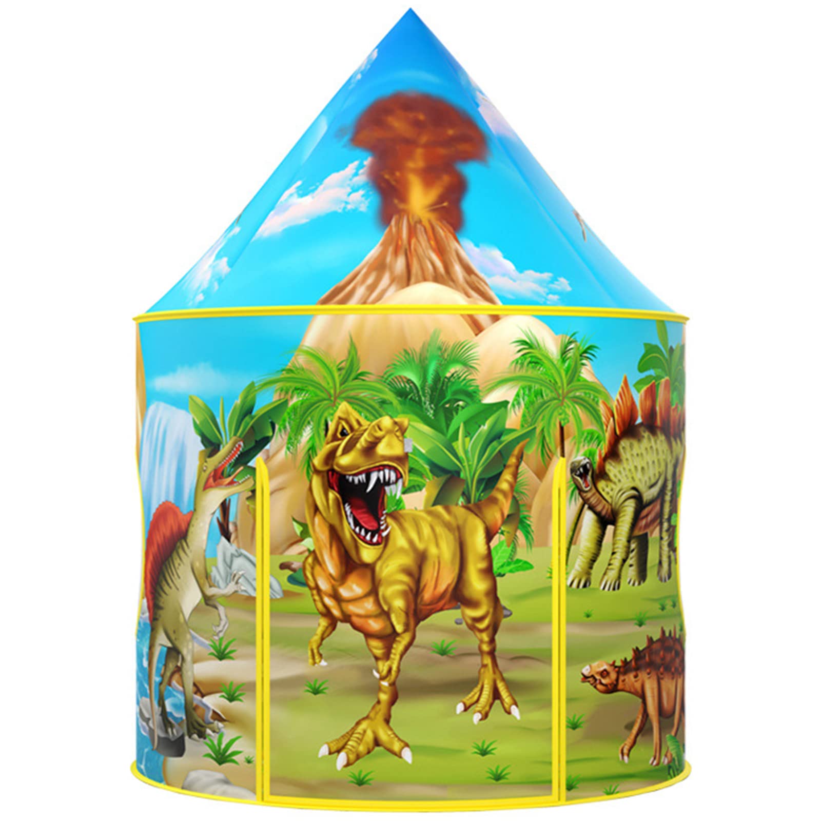 Buy Noriega Dinosaur Discovery Kids Tent with Roar Button, an ...