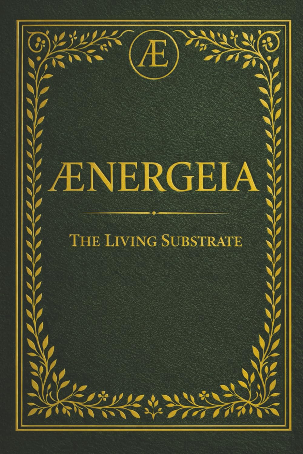 ÆNERGEIA: The Living Substrate (The Coffee Table Wisdom™ Series)