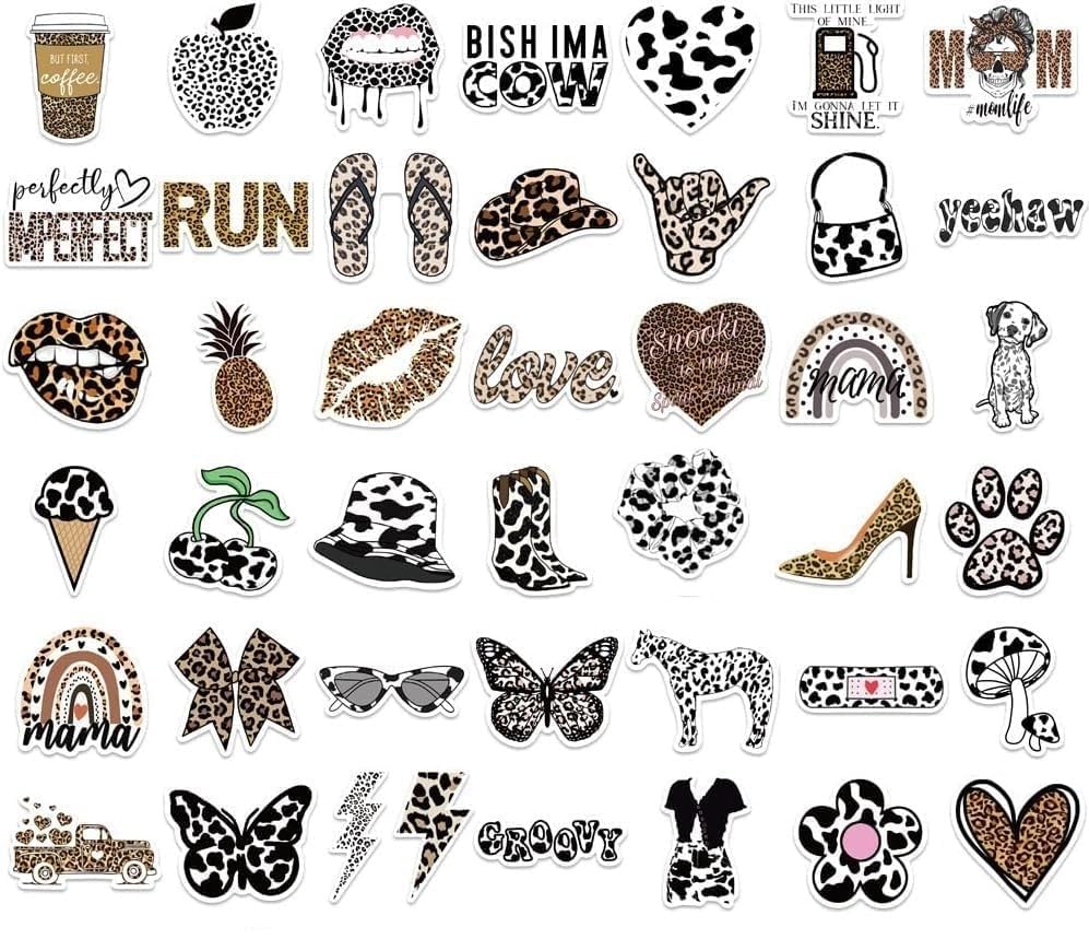 Amazon.co.jp: ヒョウ柄 迷彩 豹柄 ジャガー柄 チーター模様 豹 シール