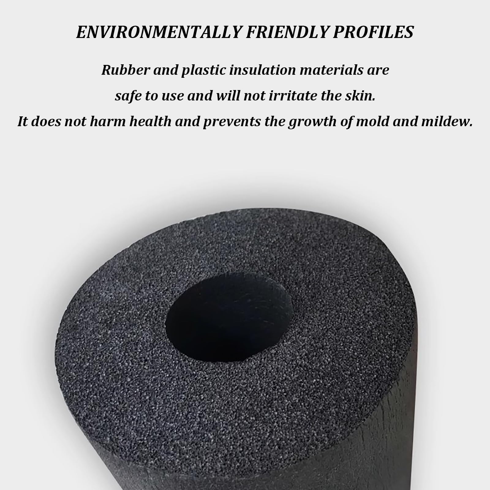 6 PCS Tubo Isolante in Schiuma,Tubo Isolante per Tubi,Flessibile Guaina Isolante Termico,Tubo Isolante del Condizionatore,per Esterni inverni Tubi dell'Acqua. (Size : 60MM*30MM*2M)