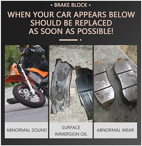 Miniatura 6 de pastillas de freno de motocicleta para DT80 DT 80 1981-1984 RD81 RD 81 1982 RX115 RX 115 1999 RXS115 RXS 115 1994-1997 motocicleta pastillas de