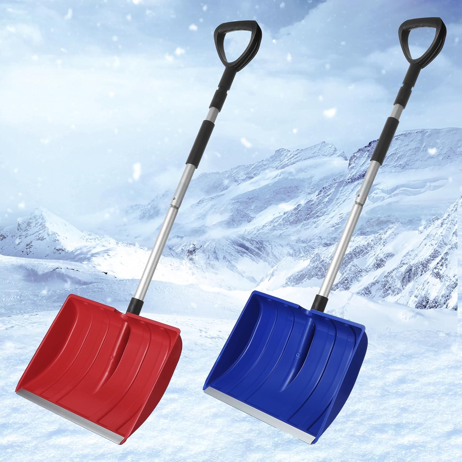 Gisafai Snow Shovel for Driveway for Removal 47 Inch