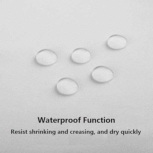 Miniatura 6 de Sonernt Cortina de ducha con copos de nieve, pino, rodeada de encantadora, gnomo, invierno, Navidad, vacaciones, cortinas de ducha para baño, juego