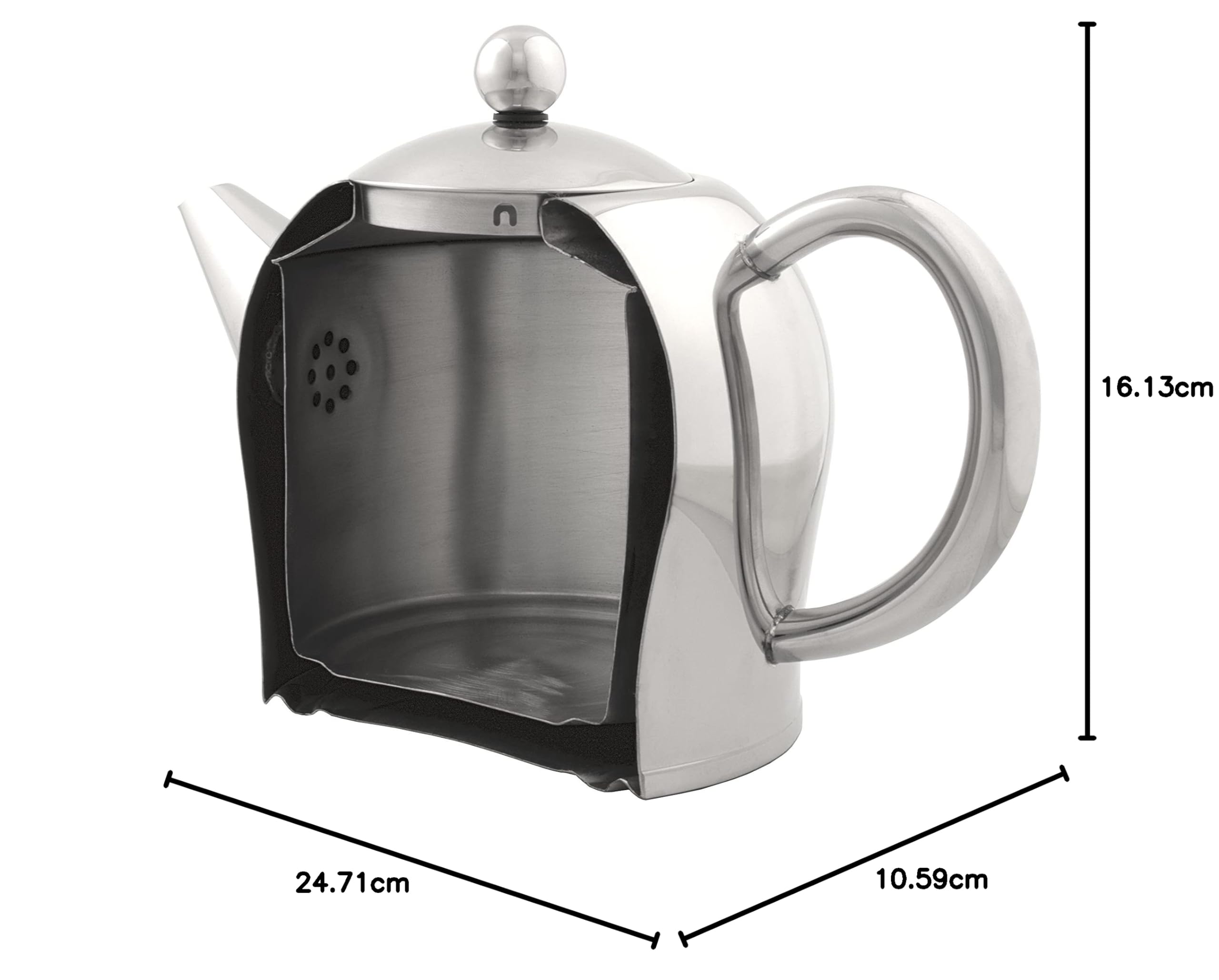 Bredemeijer 3308MS - Tetera Santhee 1,4L, mate