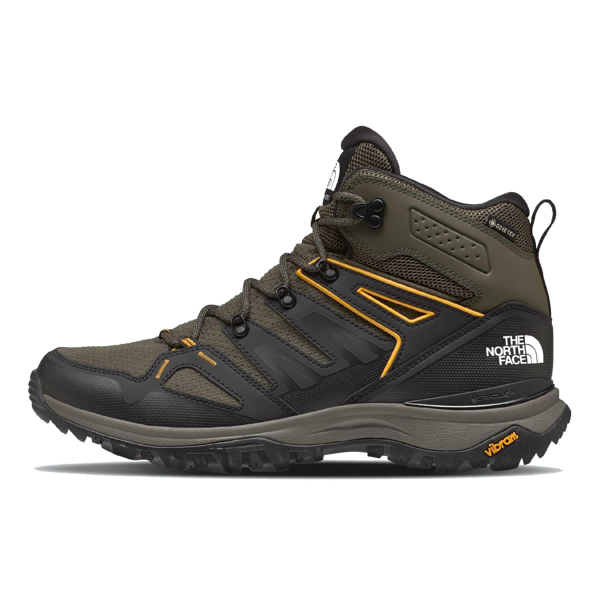 The North Face Men's Hedgehog Mid Gore-tex Hiking Shoe - Waterproof, Cushioned, & Rubber Outsole