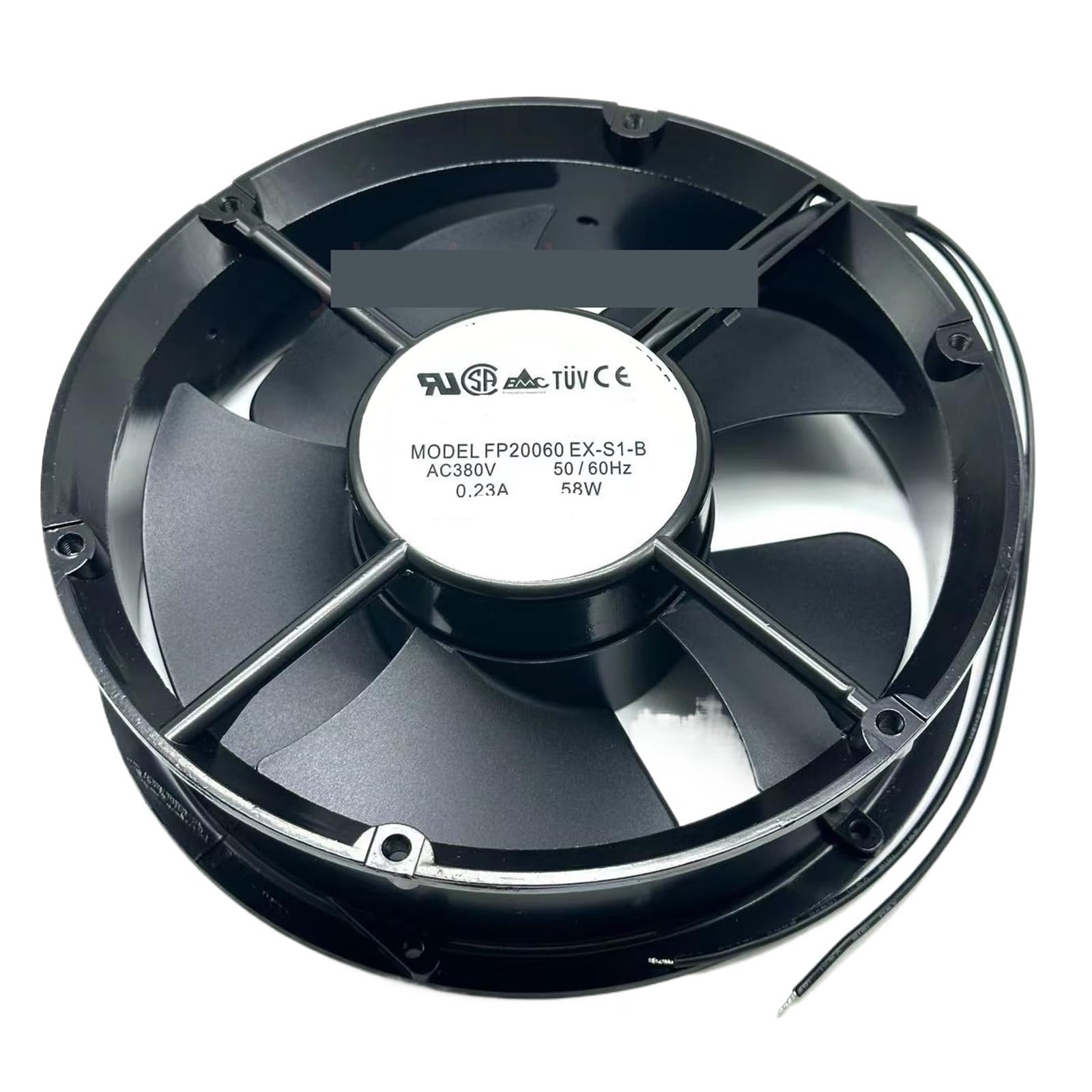 FP20060 EX-S1-B AC 380V 0.23A 220x220x60mm 2-Wire Server Cooling Fan