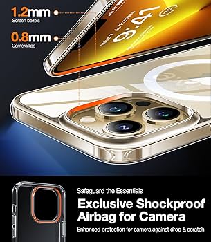 Amazon.com: TORRAS Magnetic Diamond Clear for iPhone 13 Pro