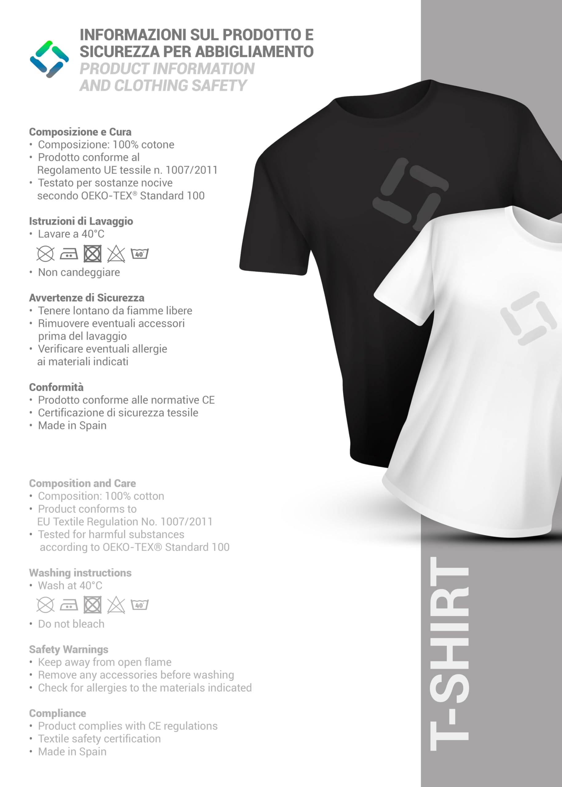 Camiseta con gráfico AZ Graphishop compatible con Tracer 9 2025 Redline TS-FM-181