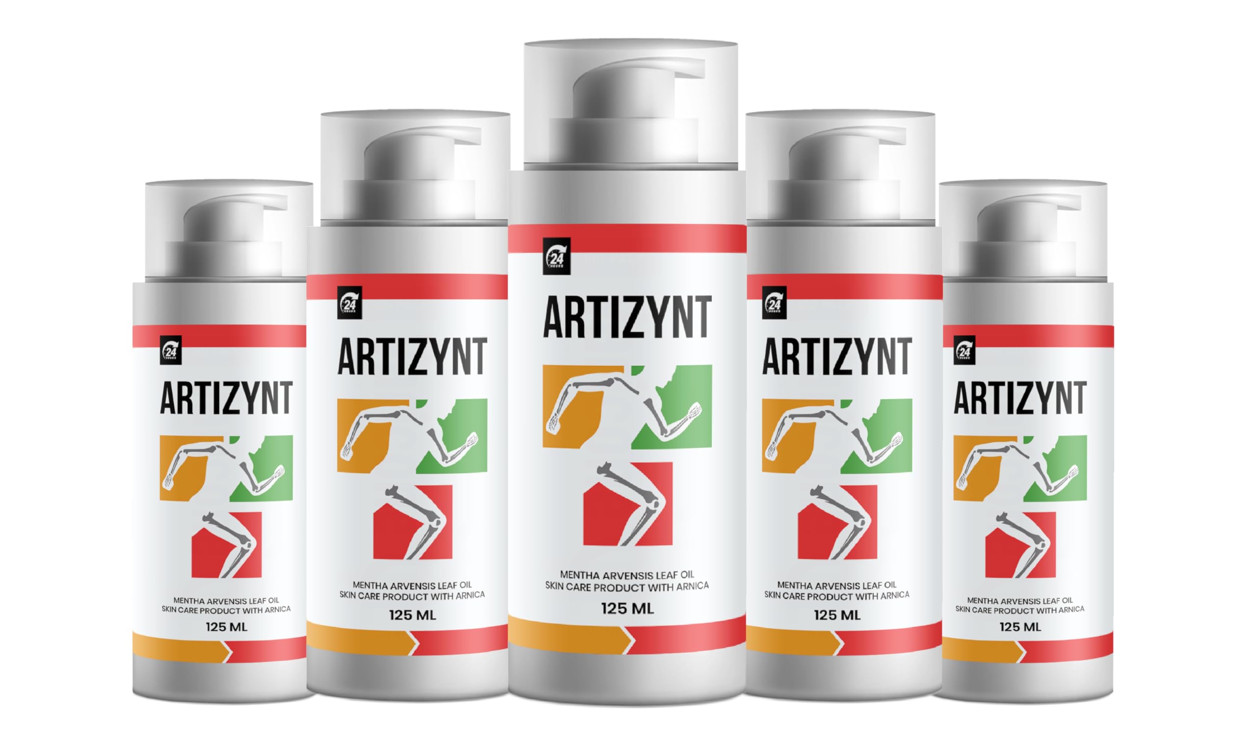 Crema para el cuidado de la piel con aceite de hoja de Mentha Arvensis y árnica, 125 ml (3+2 gratis)