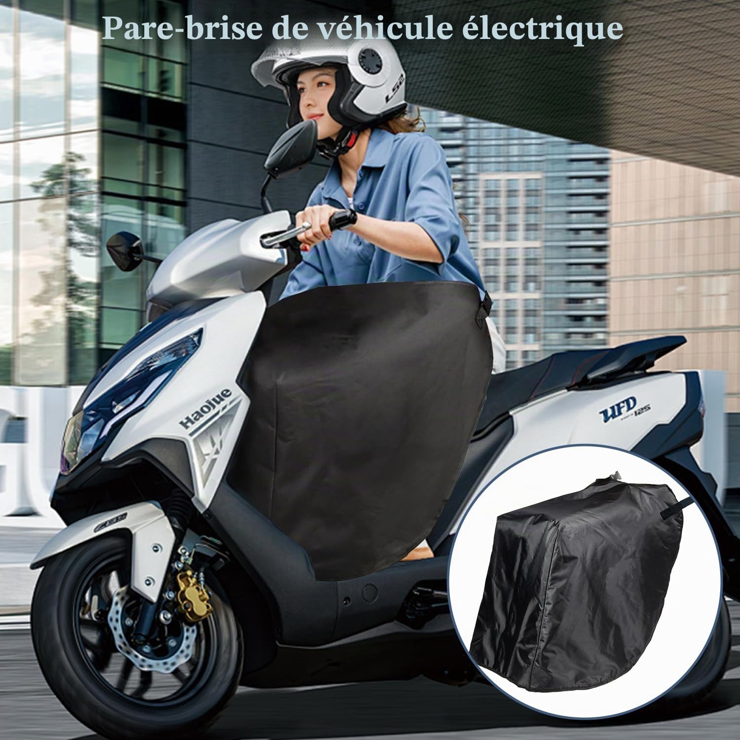 Tablier Scooter, Housse de Jambe de Scooter, Tablier Couvre Jambe Scooter, Protection des Jambes Scooter, Tablier De Moto Couvre Jambe, Jupe Scooter, pour Scooter, Voitures Électriques, Moto