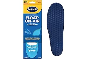 Dr. Scholl's Women's Float-On-Air Comfort Replacement Insoles for Enhanced Cushioning