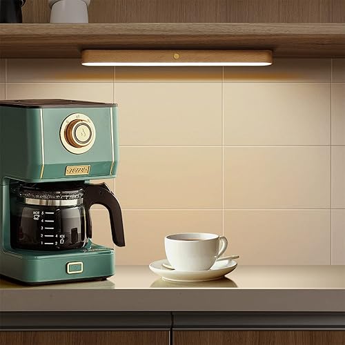 Miniatura 3 de Luces LED magnéticas de espejo de maquillaje de madera, portátil de 360 grados de rotación de control táctil, 3 niveles de brillo control táctil,