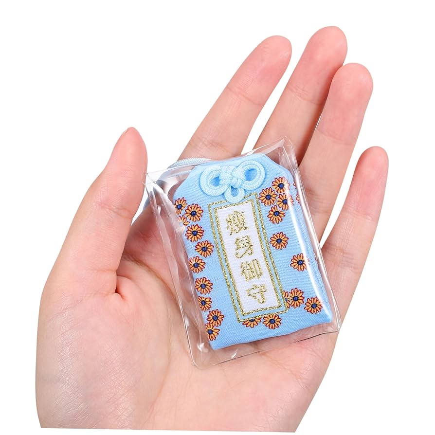 青海波×５　日本和柄のお守り袋♡..大切な人への贈り物に 青海波×5 日本和柄のお守り袋♡..大切な人への