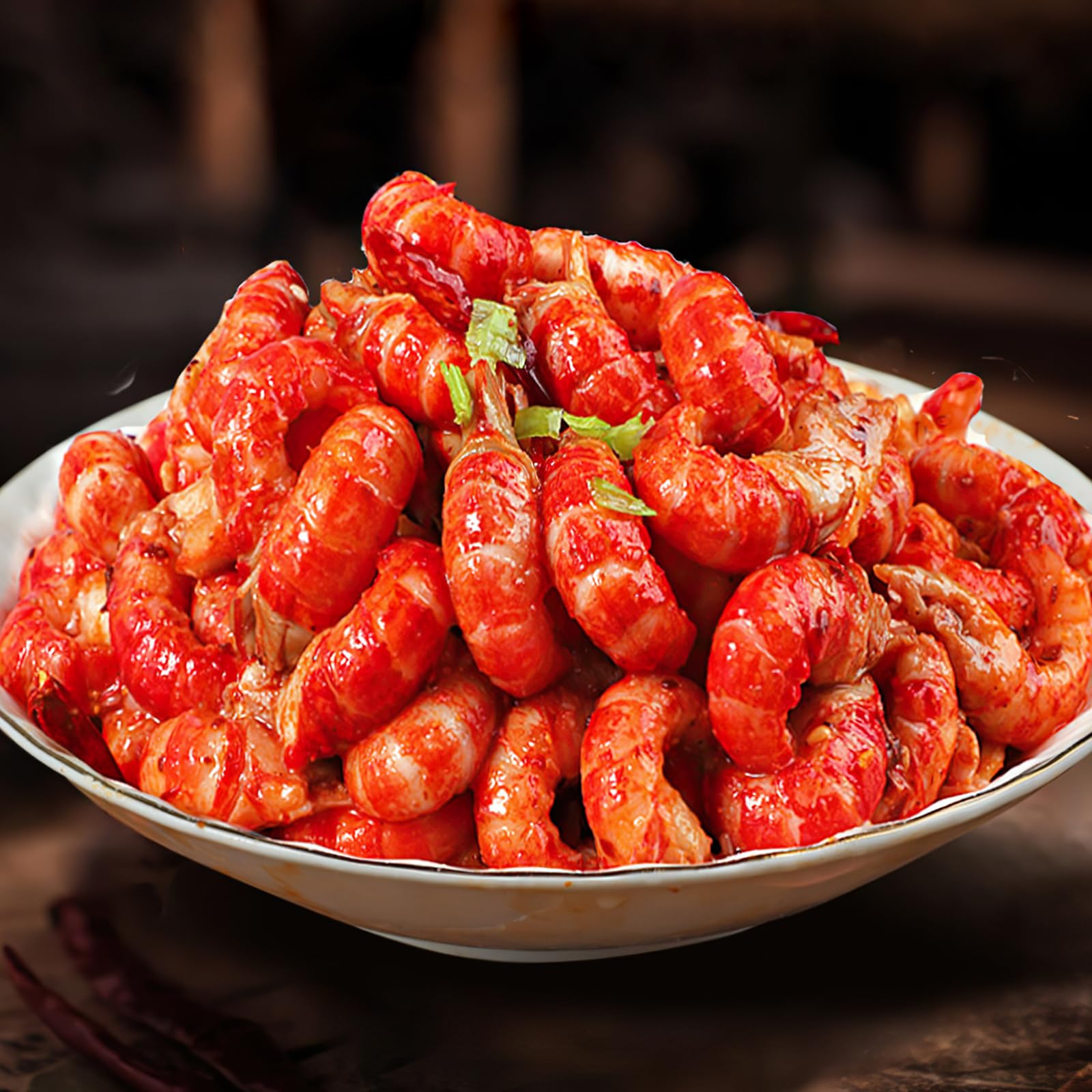 OCEANZEN Crawfish Tail Meat, Large Size, Premium Quality, Vacuum-Sealed, 1 lb x 6 Packs (6 lbs) Box