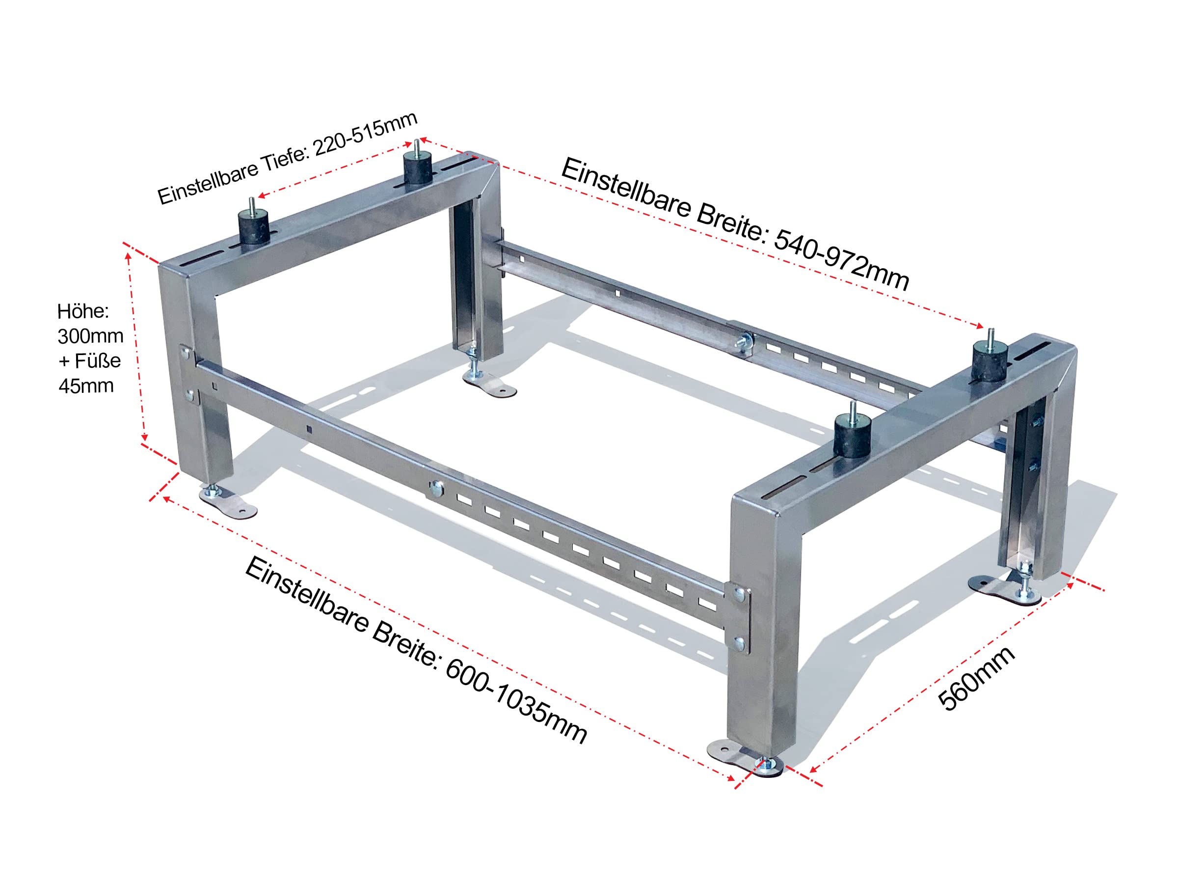 Klimaanlage Wärmepumpe Bodenständer Halterung Klimaständer Ständer SL500X 500kg