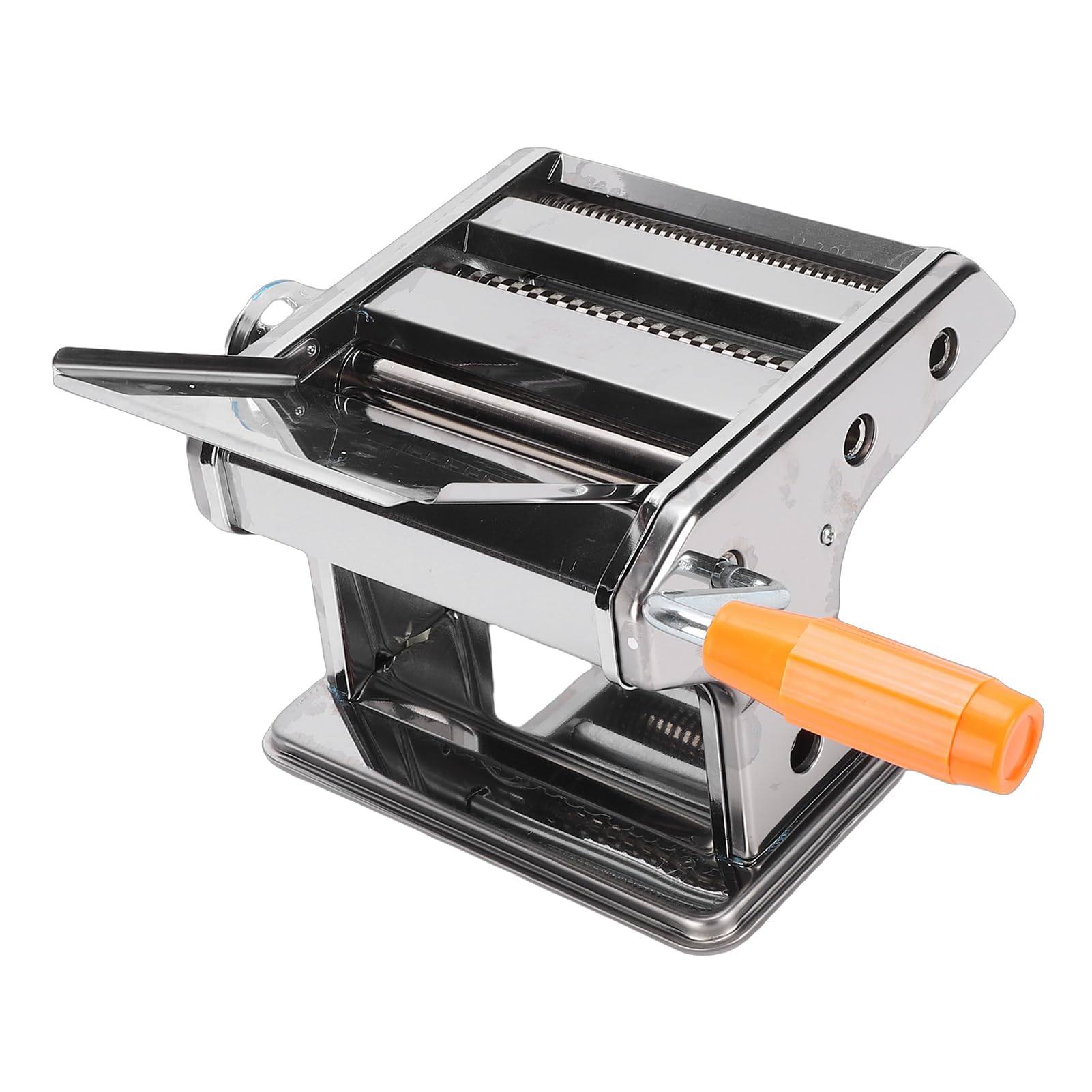Fdit Nudelmaschine, Verstellbare Nudelmaschine aus Edelstahl für Hausgemachte Nudeln und Knödel, 1 X