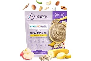 Ready Set Food Organic Baby Oatmeal Cereal: Start Early Allergen Exposure
