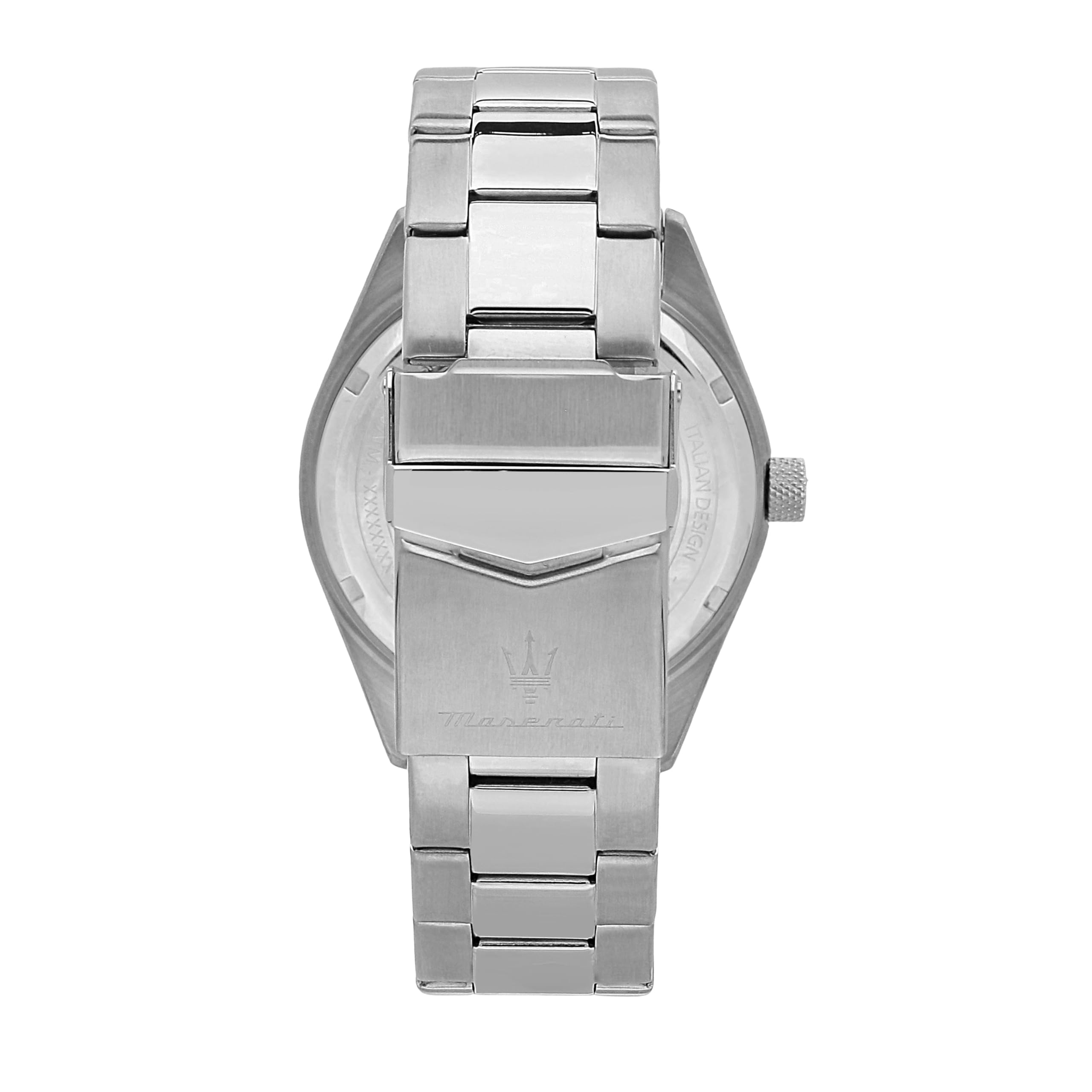 MASERATI Orologio Uomo, Tempo, Data, Analogico, 43mm, Collezione COMPETIZIONE, Regalo Fidanzato, Marito, Uomo