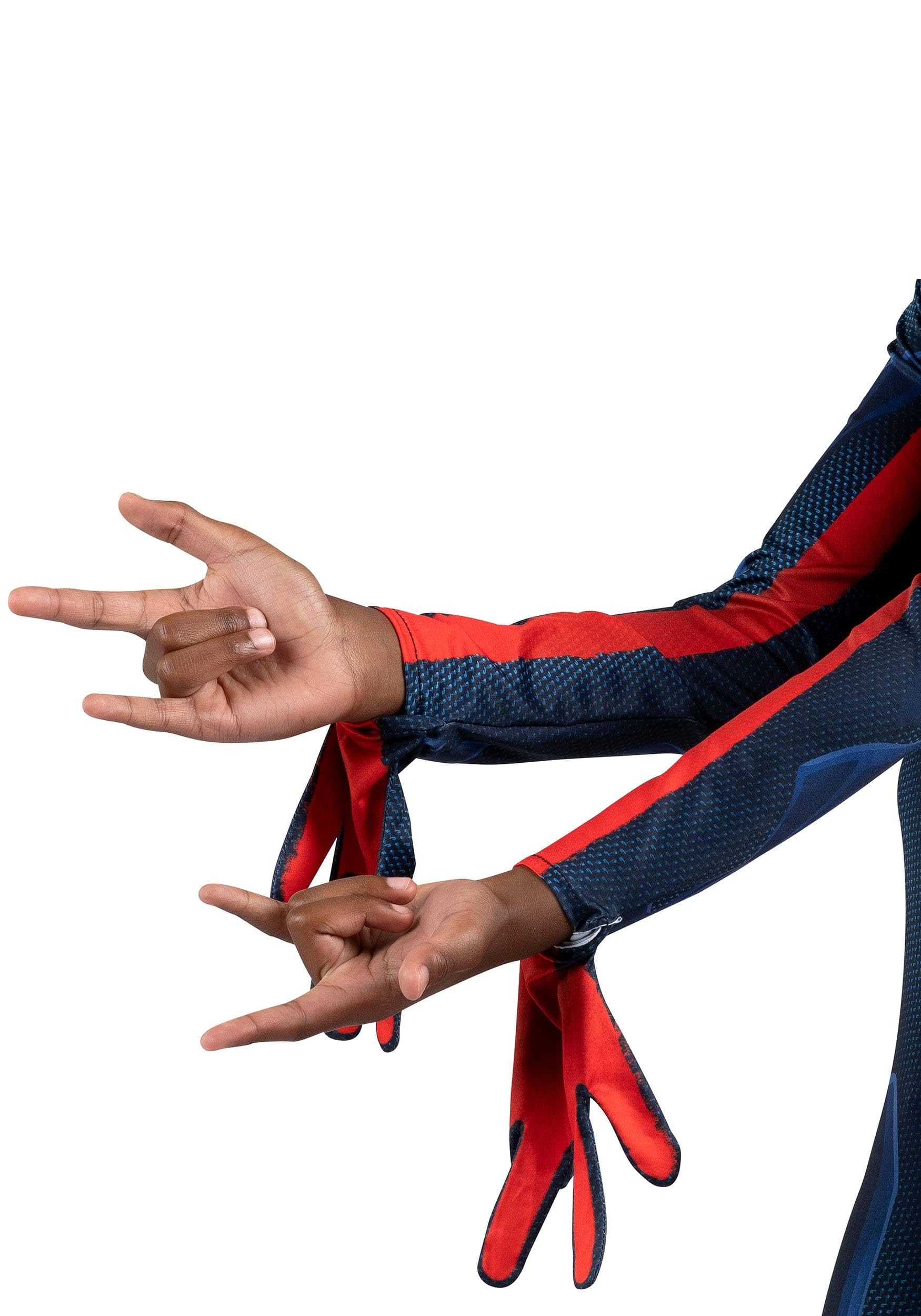 Marvel - Traje clásico de Spider-Man Miles Morales Zentai, disfraz de Spiderman para Halloween