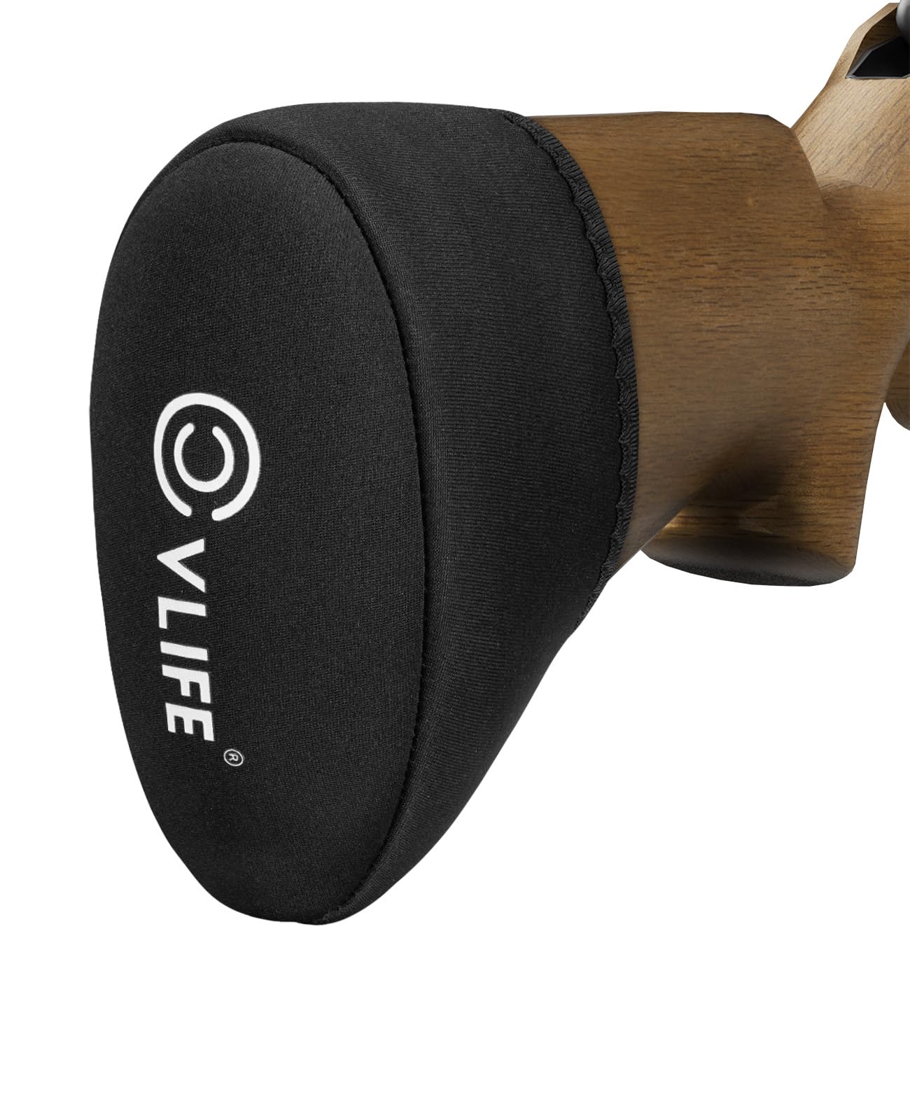 CVLIFE Slip on Recoil Pad for Shotgun and Rifle Recoil Pad for Shotgun Buttstock Pad Universal Slip-on Recoil Pad 1 Pack and 2 Pack