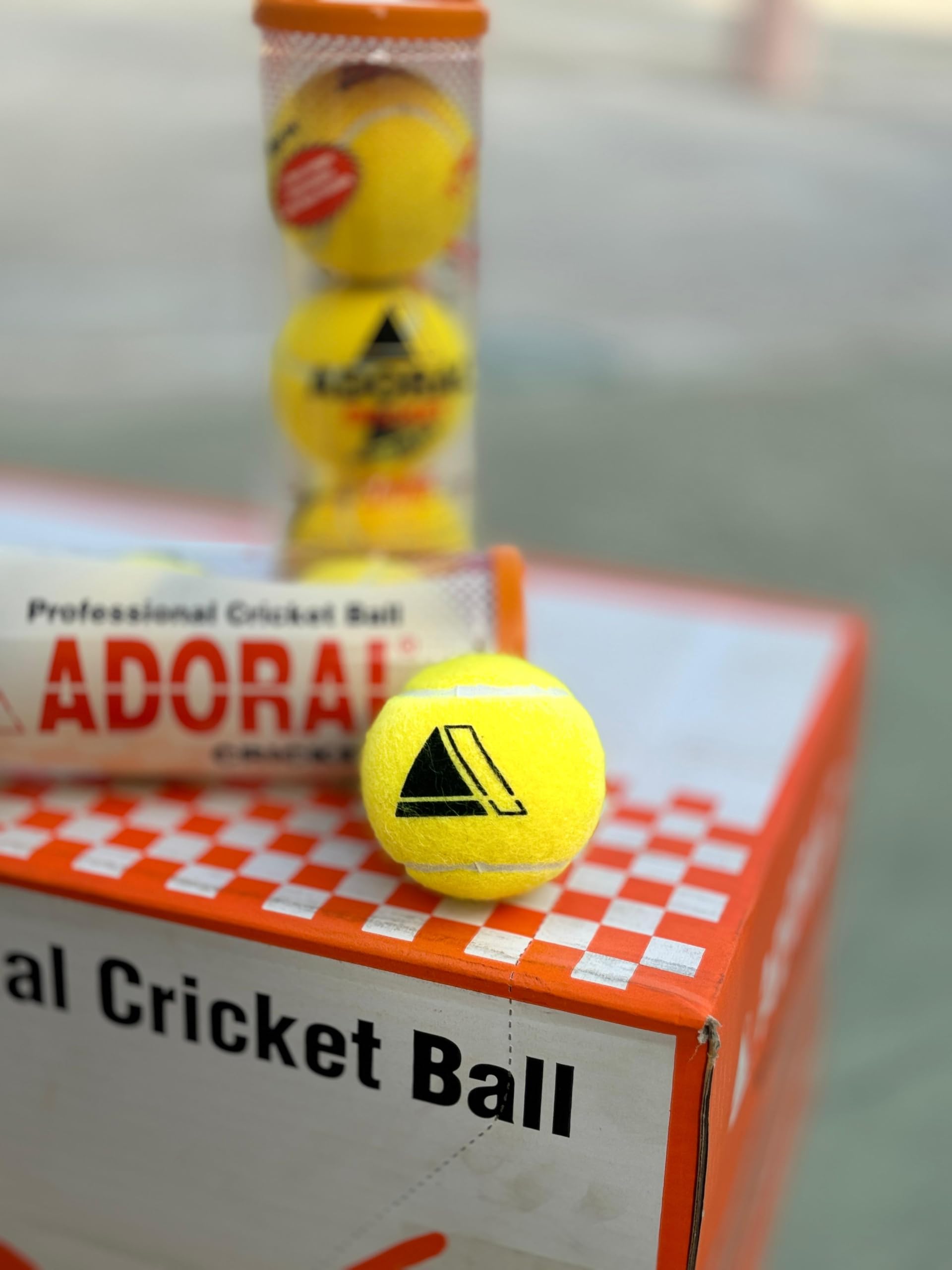 Generico Adoral Shine Tapeball Cricket Balls, (1 pack 3 balls)