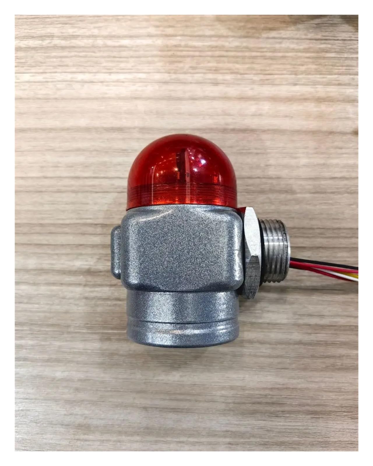 G1/2 G3/4 Przemysłowa lampa przeciwwybuchowa z dźwiękiem i światłem alarmowym do detektorów(G3-4 gray)