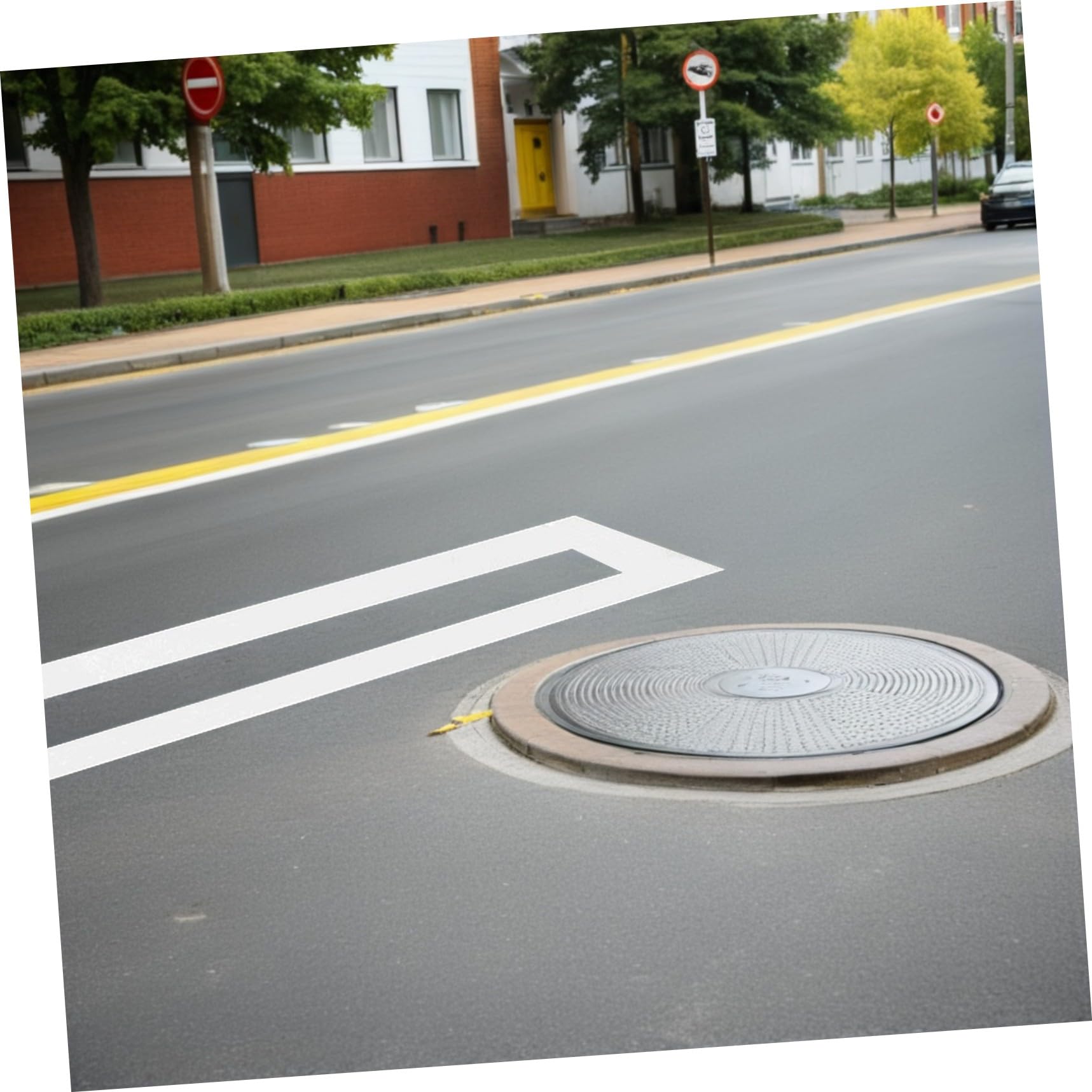 Homoyoyo Plantilla de Silicona de Línea de Estacionamiento de Color Reutilizable y Plegable para Pintar Franjas en Pavimento de y en Campos Deportivos