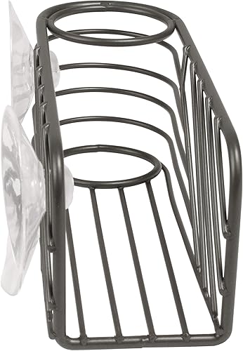 Miniatura 6 de Spectrum Fregadero Wright diversificado, jabón geométrico y esponja, fregadero de cocina y ducha, moderno organizador de cocina y baño, soporte de