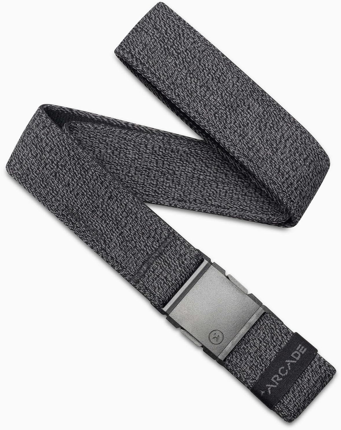 Arcade Belts A2 Slim Adventure Belt: Heavy Duty Stretch, Metal Free Buckle