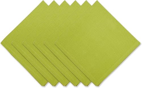 Miniatura 9 de DII Juego de servilletas sólidas, 20x20, marrón corteza, 6 piezas