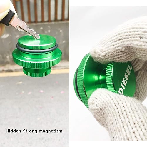 Miniatura 2 de Tapa DEF de aleación de aluminio antipérdida, adecuada para Dodge Ram 2013-2020, motor 1500 2500 3500 Cummins, con nuevo