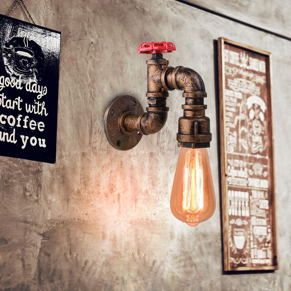 Wandlamp Retro Industriële Wandlamp Verstelbare Li... - Vicedeal