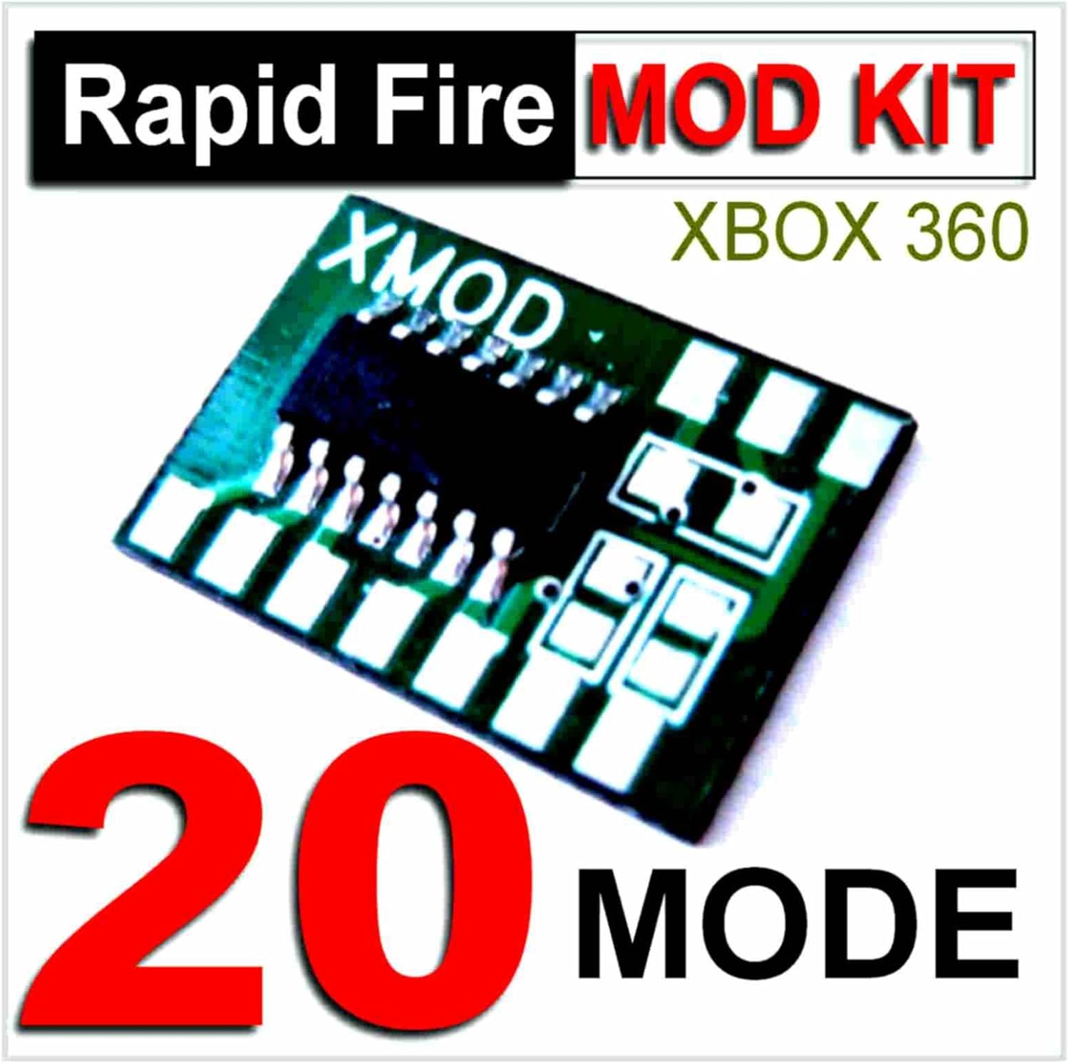 Amazon.com: XMOD Rapid Fire KIT 20 MODE, DIY Rapid Fire KIT for XBOX ...