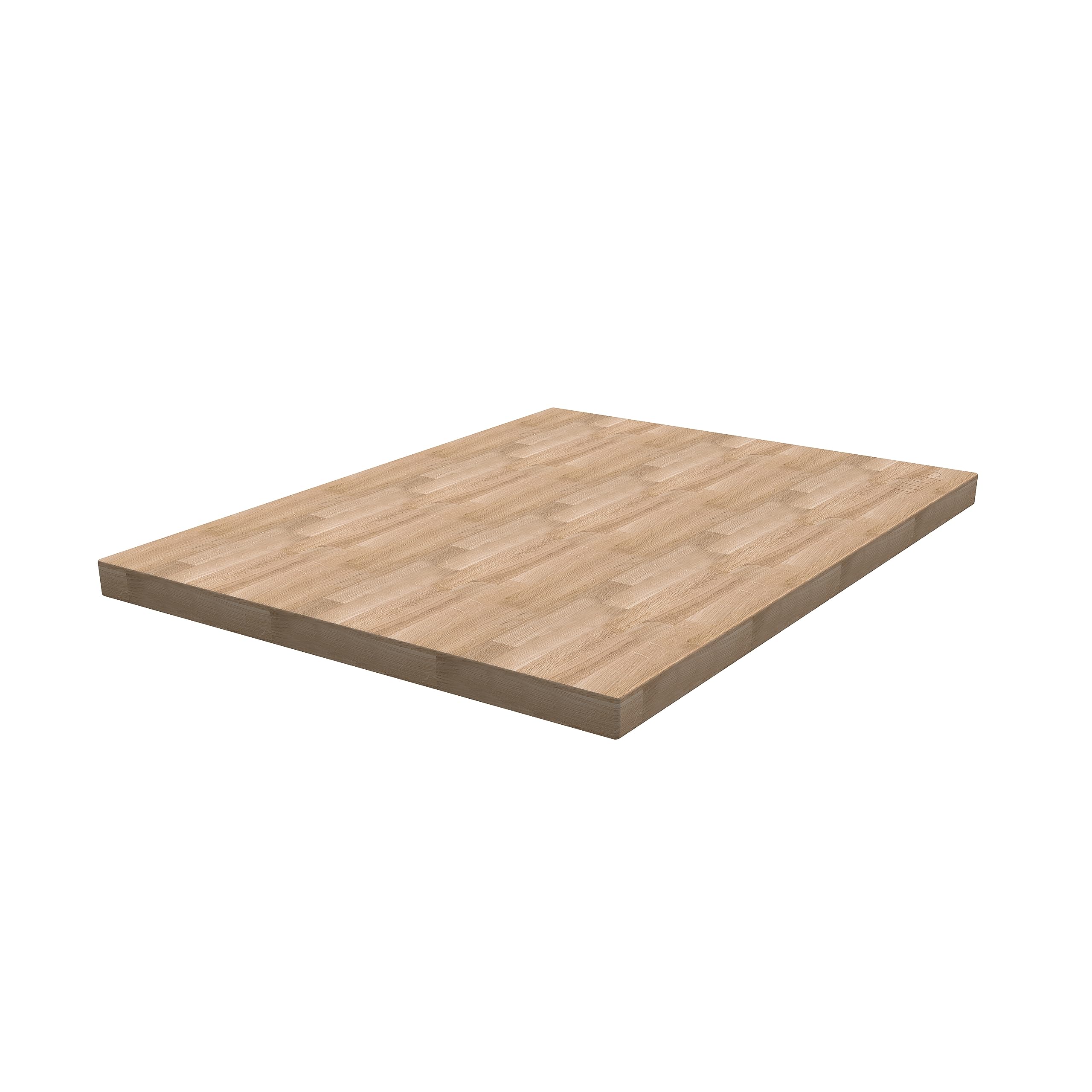 Kreg Hardwood Bench Top - Solid Hardwood Butcher Block - Woodworking Bench Top - Precision Machined Bench - 24" x 32" - HWBT-3224