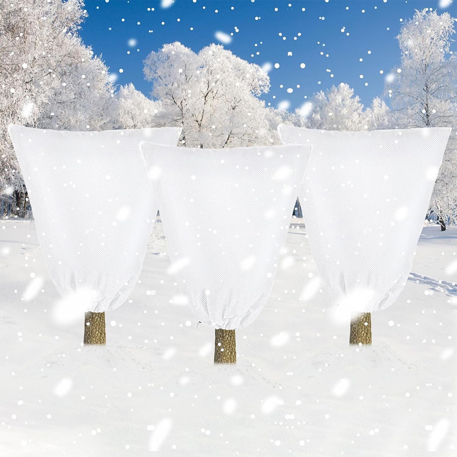 Prodotto: 3475 - TELO CAPPUCCIO ANTIGELO PER PIANTE TNT TESSUTO NON TESSUTO PROTEZIONE INVERNALE - PintoEcommerce ( - Teli Antigelo per Piante