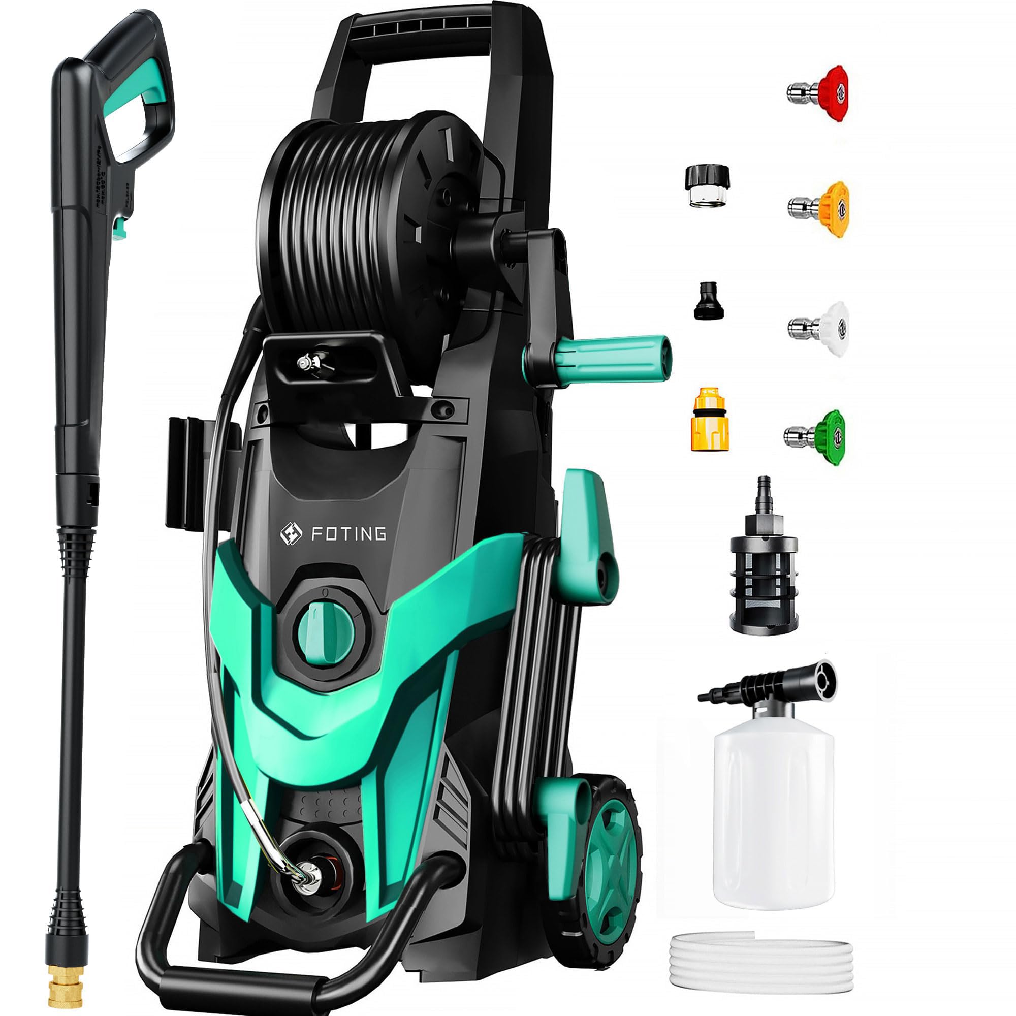 Amazon.com : 2026NEW Pressure Power Washer 4500PSI with 4 Quick
