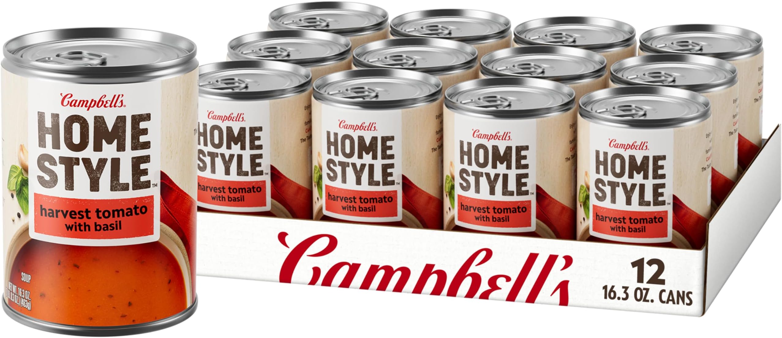 Amazon.com : Campbell's, Condensed Old Fashioned Tomato Rice Soup, 11oz ...