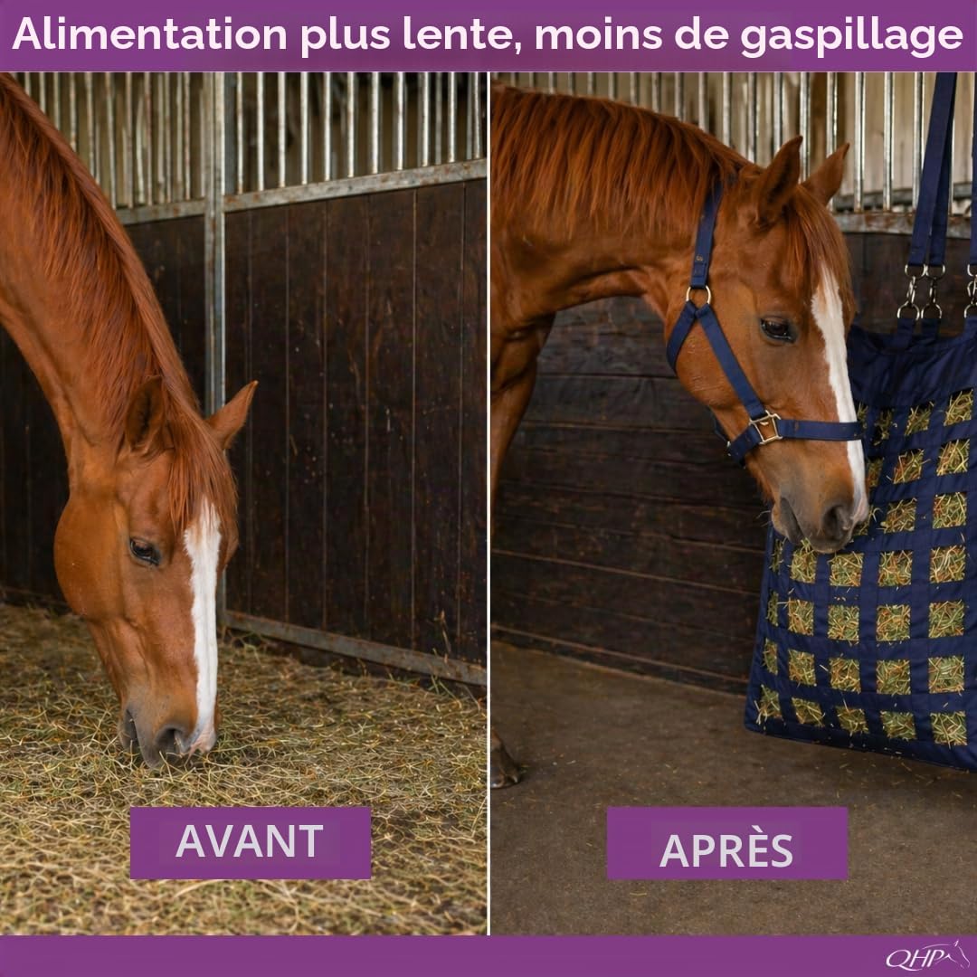 QHP heutasche Foin Sac Turnout, réduit Les Rythme